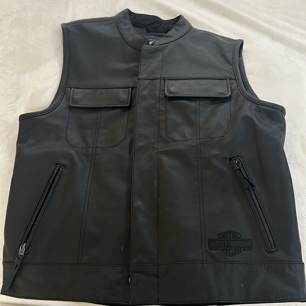Harley Davidson Leather Vest